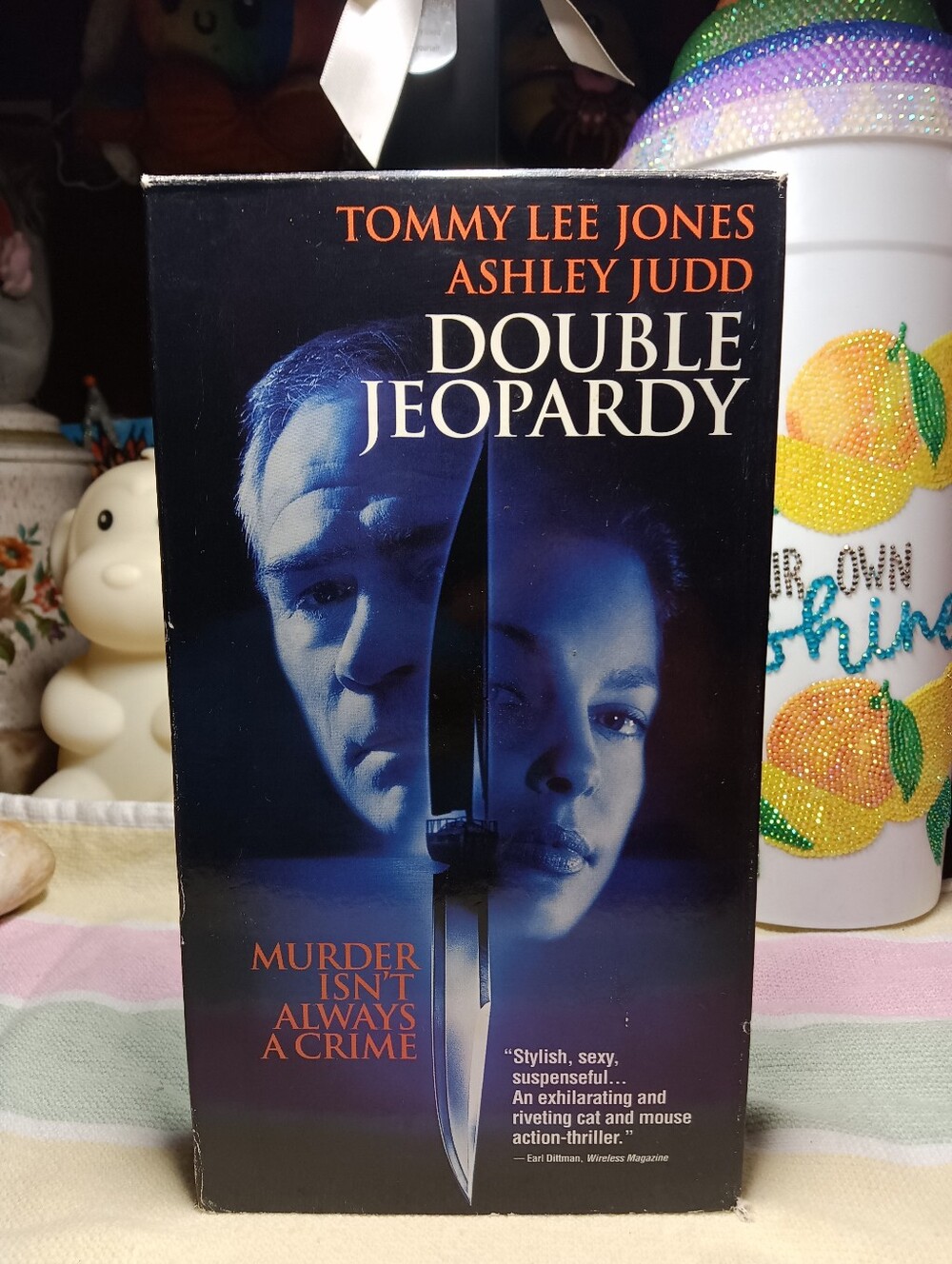 Double Jeopardy VHS 1999 Action Thriller Amy Judd